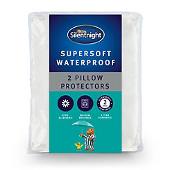 Silentnight Pair of Supersoft Waterproof Pillow Protectors