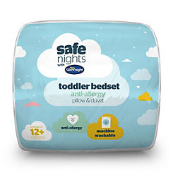 Silentnight Safe Nights Toddler Anti Allergy 4.5 Tog Duvet & Pillow Bedset