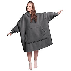 Silentnight Snugsie Oversized Hooded Fleece Blanket