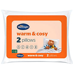 Silentnight Warm & Cosy Pair of Pillows
