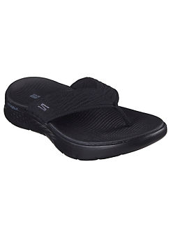 Skechers Black GO WALK Flex Splendor Sandals