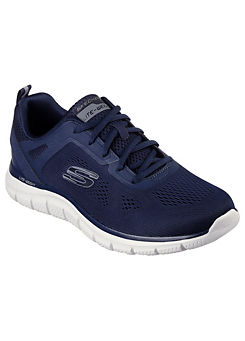 Skechers Mens Track Engineered Mesh Lace-Up Trainers