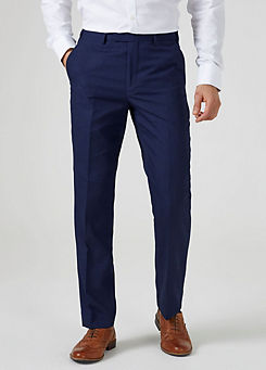 Skopes Harcourt Navy Blue Tailored Fit Suit Trousers