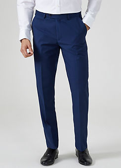 Skopes Kennedy Blue Tailored Fit Suit Trousers