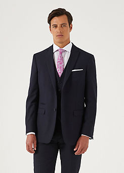 Skopes Madrid Navy Tailored Fit Suit Jacket