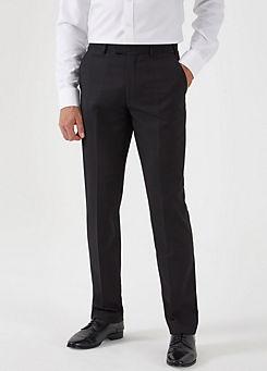 Skopes Ronson Black Tailored Fit Suit Trousers
