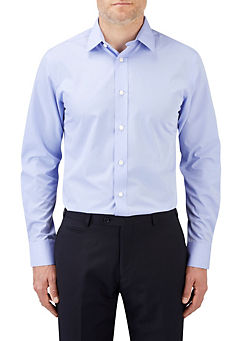 Skopes Sustainable Blue Long Sleeved Tailored Fit Formal Shirt