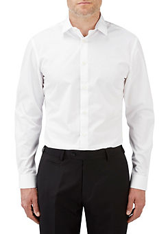 Skopes Sustainable White Long Sleeved Slim Fit Formal Shirt