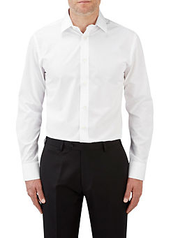 Skopes Sustainable White Long Sleeved Tailored Fit Formal Shirt