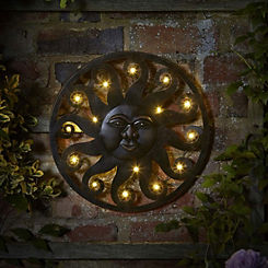 Smart Garden Celestial Sun In-lit Wall Decor