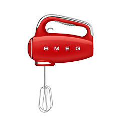Smeg Retro HMF01RDUK Hand Mixer with 3 Accessories - Red