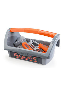 Smoby Kids Black and Decker Toolbox with Tools