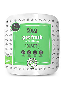 Snug Get Fresh Anti Allergy 10.5 Tog Duvet