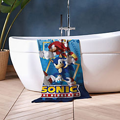 Sonic The Hedgehog Bounce 100% Cotton Beach Towel