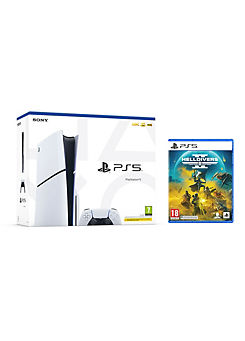 Sony Playstation 5 with Helldivers 2