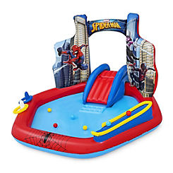 Spiderman Inflatable Play Centre Luxury Paddling Pool