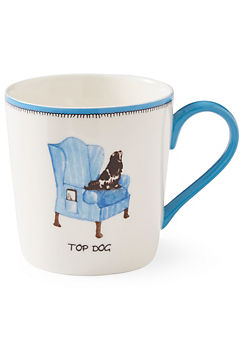 Spode Kit Kemp Doodles Top Dog Mug