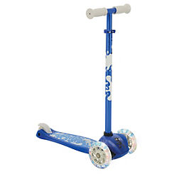 Squish Mini Flex Tilt Scooter In Blue - With LED Wheels