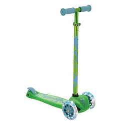 Squish Mini Flex Tilt Scooter In Green - With LED Wheels