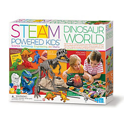 Steam Powered Kids - Dinosaur World Science Set
