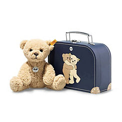 Steiff Ben Teddy Bear In Suitcase 21 cm