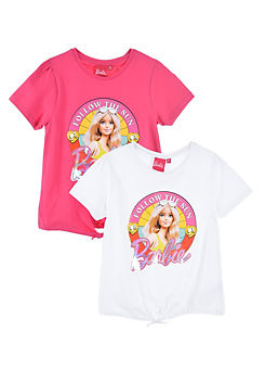 Suncity Kids Pack of 2 Barbie Follow The Sun T-Shirts