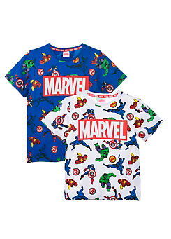 Suncity Kids Pack of 2 Marvel T-Shirts