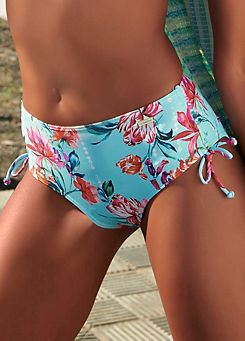 Sunseeker ’Modern’ Floral Print Bikini Bottoms