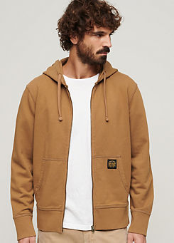 Superdry Contrast Stitch Relaxed Zip Hoodie