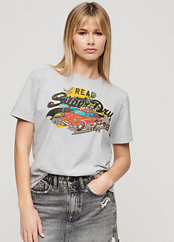 Superdry Graphic Front Print Short Sleeve T-Shirt