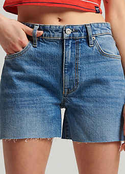 Superdry Mid Rise Cut-Off Shorts