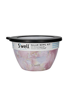 S’well Geode Rose Stainless Steel 1.9L Salad Bowl Set