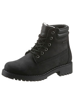 Tamaris Lace-Up Winter Ankle Boots