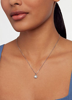 Ted Baker Soltell Solitaire Sparkle Crystal Pendant Necklace