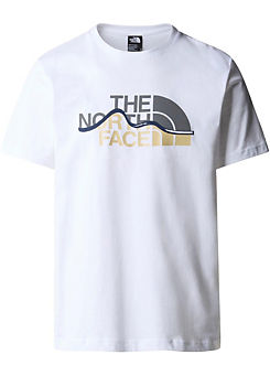 The North Face ’Mountain Line’ Logo Print T-Shirt