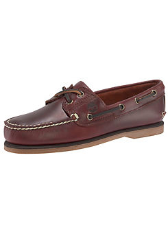 Timberland Leather Slip On Boat Shoes