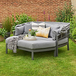 Titchwell Outdoor Day Bed Grey