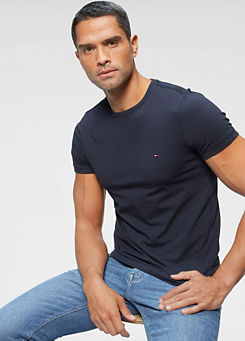 tommy hilfiger core stretch slim cneck tee