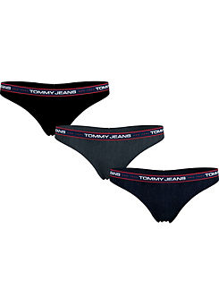 Tommy Hilfiger Pack of 3 Thongs