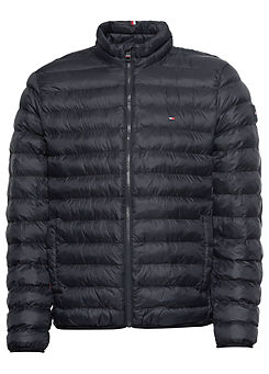 Tommy Hilfiger Stand Collar Quilted Jacket