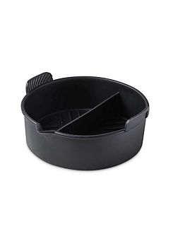 Tower Round Solid Silicone Air Fryer Tray With Divider