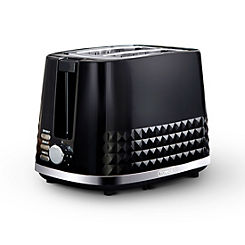 Tower Solitaire 2 Slice Toaster T20082BLK - Black