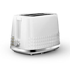 Tower Solitaire 2 Slice Toaster T20082WHT - White