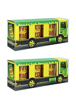Toxic Waste Truck Pack of 2 (2 x 126g)