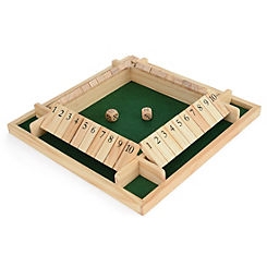 Traditional Shut The Box Board Game