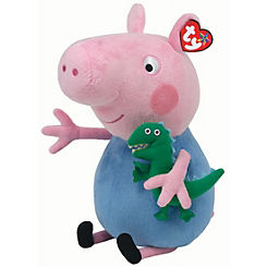 Ty George Pig - Medium Soft Toy