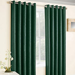 Tyrone Vogue Pair of Blockout Thermal Eyelet Curtains