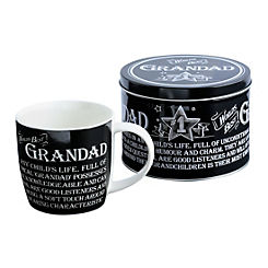 Ultimate Gift for Man Grandad Mug In Tin