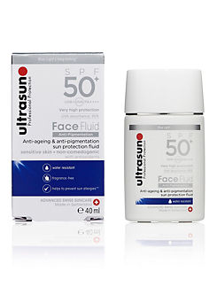 Ultrasun Anti-Aging & Anti-Pigmentation SPF50+ Sun Protection Face Fluid 40ml