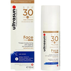 Ultrasun Tinted Face SPF30 50ml